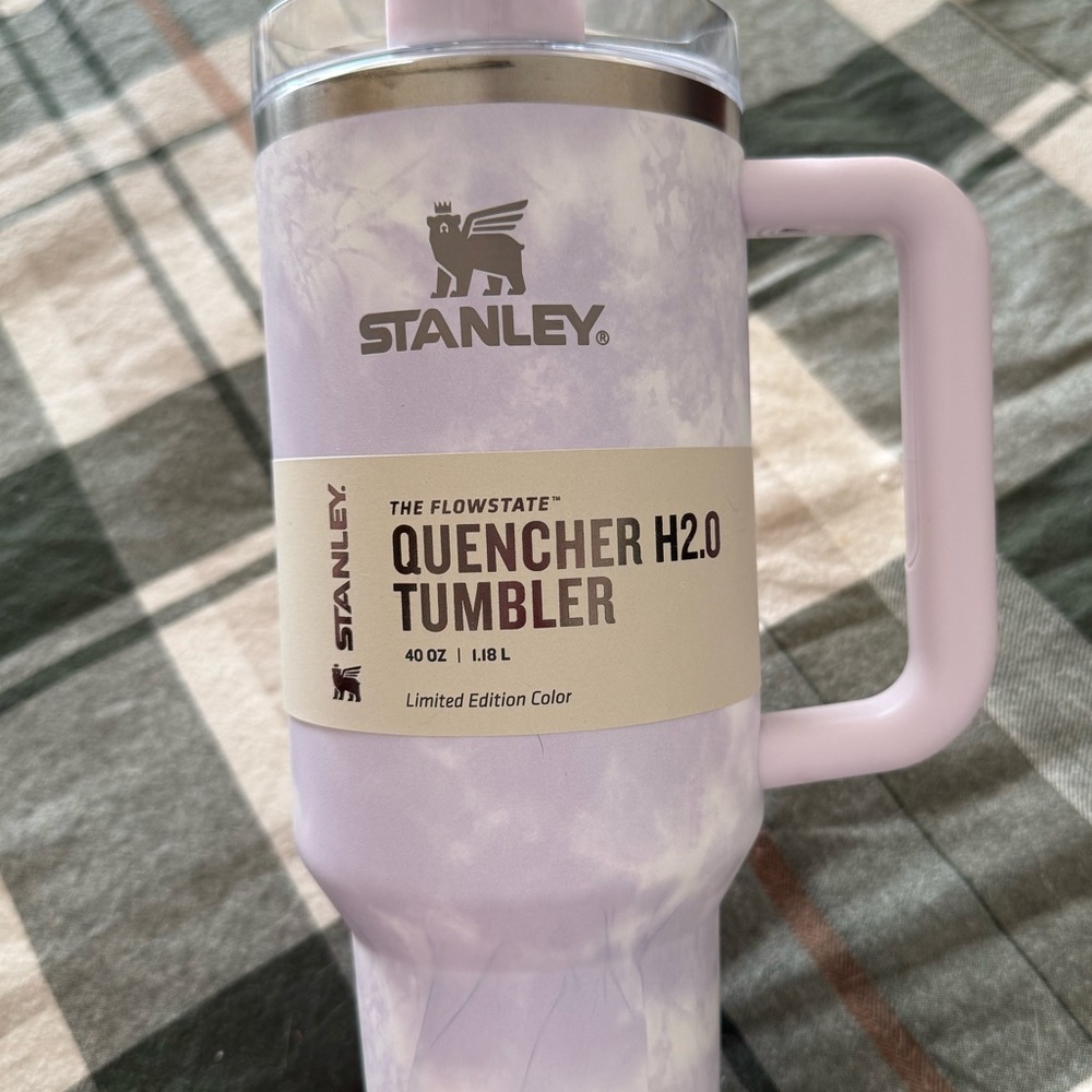 Stanley Adventure 40oz Stainless Steel Quencher Travel Tumbler Wisteria Tie Dye